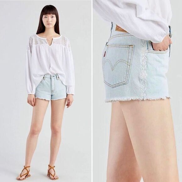 LEVIS 501 SHORTS - Picture 1 of 13